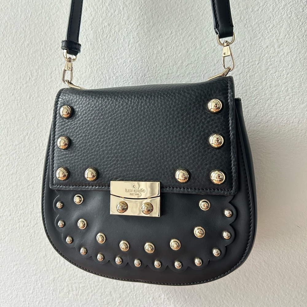 Gently used Kate Spade Madison Avenue Collection Street Studded Bag
